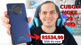 CUBOT NOTE 20 PRO  SMARTPHONE SUPER BARATO COM 8GB DE RAM  VALE A PENA [upl. by Whipple182]