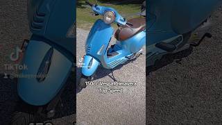 150cc Vespa Primavera Top Speed [upl. by Anitrak187]