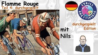 Flamme Rouge  auf der Zielgerade  Cyrils BrettspieleS165E04 [upl. by Ojaras850]