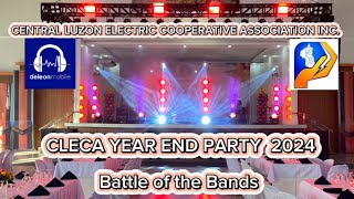 Central Luzon Electric Cooperative Association Inc  CLECA Year End Party 2024  Battle of the Band [upl. by Harbison513]