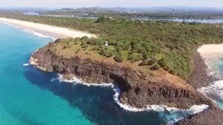 Fingal Headland drone footage [upl. by Irrehc]