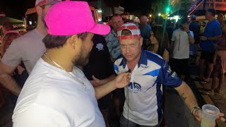 KEY WEST BLOCK PARTY  Race boat driver interviews  Boat parade [upl. by Hpseoj]