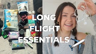 Carry On Essentials For a Long Flight 2019 [upl. by Kloman852]