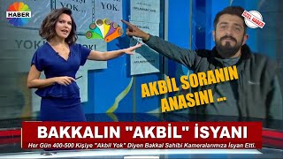 BAKKALIN GÜNDE 400 DEFA AKBİL YOK İSYANI [upl. by Nyliac]