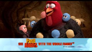 Free Birds  Official Trailer 2013 [upl. by Nylasor]