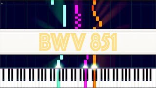 Prelude and Fugue in D minor WTC I BWV 851  J S Bach [upl. by Platas]