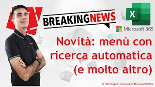 EXCEL 365  TRUCCHI E SEGRETI 📢 Novità menù a tendina con ricerca automatica e molto altro 😱 [upl. by Norrag]