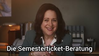 Die SemesterticketBeratung  Dialog B1 B2 [upl. by Akinhoj]