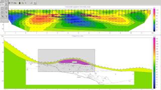 Resistivity imaging ERT with ZondRes2D [upl. by Yecram546]