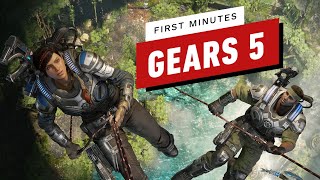 The First 19 Minutes of Gears 5 Gameplay in 4K 60 FPS [upl. by Joost]