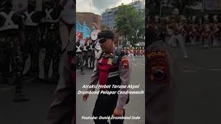 Kuat Banget Nyusun Piramida Bass Drumcorps Akademi Kepolisian shorts drumband akpol [upl. by Roxy429]