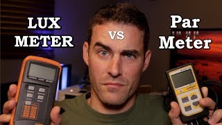 LUX vs PAR Meter  Can You Use a Lux Meter with Grow Lights [upl. by Dugan]