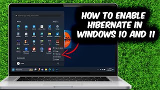 How to enable Hibernate in Windows 10 And 11how to enable hibernate in windows 11 [upl. by Mctyre257]