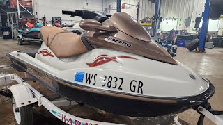 2004 Seadoo GTI LE RFI Hose Test [upl. by Mehsah]