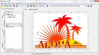 Wasatch SoftRIP Table Cutting Workflows with Barcodes [upl. by Niko430]