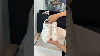 UNBOX  CHANEL Sneakers calfskin chanel chanelshoes [upl. by Rostand]