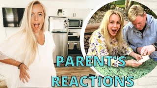 TELLING BOTH PARENTS IM PREGNANT  THEIR REACTIONS  The Beeston Fam [upl. by Griffiths]