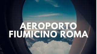 Decollo aeroporto Roma Fiumicino 4K [upl. by Iralav50]