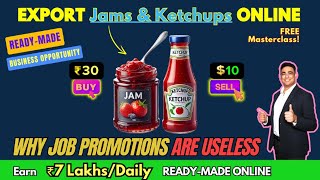 How I Earned ₹7 LakhsDay Selling Jams amp Ketchup – Learn the Secret in 10 mins businessideas [upl. by Lillie]