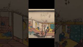 h0065 Andō Hiroshige Japanese 17971858 shorts art painting classical publicdomain [upl. by Nosnej]