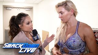 Charlotte Flair isnt worried about Becky Lynchs other match SmackDown Exclusive April 23 2019 [upl. by Ereveniug]