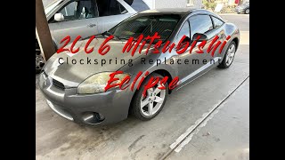 Mitsubishi Eclipse Clock Spring Replacement [upl. by Nica]