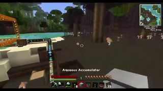 How to Set up a Water Pump and Aqueous Accumulator Tekkit 164 Tutorial [upl. by Elyssa]