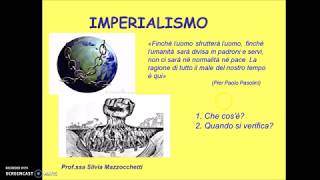 IMPERIALISMO  prima parte [upl. by Dibru]