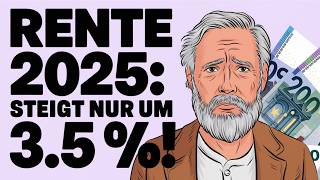 Schock für Rentner Die Wahrheit hinter der Rentenerhöhung 2025 [upl. by Etat]