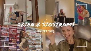 CHODŹCIE Z SIOSTRAMI NA NAGRANIA COMFORT VLOG  WEEKLY VLOG [upl. by Anined]