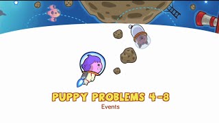 CodeSpark Academy Puzzles 48  Learn to Code Events Gameplay Puppy Problems  Coding Game Tutorial [upl. by Eesyak]