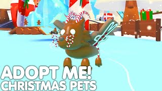 NEW CHRISTMAS PETS REVEALED ADOPT ME CHRISTMAS EVENT 2023 ALL INFO ROBLOX [upl. by Laval]