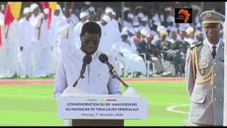 DISCOURS ÉMOUVANT DE BASSIROU DIOMAYE FAYE 🇸🇳👌🏿 [upl. by Arret]