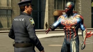 THE AMAZING SPIDERMAN 2 VIDEOGAME  SPIDERMAN 2012 COSTUME SHOWCASE [upl. by Haeel]