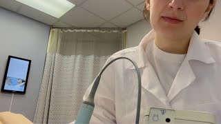 ASMR Seeing The OBGYN You Are 35 Weeks Pregnant  real medical office roleplay soft spoken [upl. by Eimas]