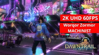 FFXIV Dawntrail Worqor Zormor MACHINIST GAMEPLAY 50 2kMAX PRESET [upl. by Raul238]