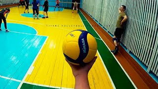 VOLLEYBALL FIRST PERSON  BEST MOMENTS  11 episode  POV [upl. by Esyla]