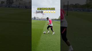 NEYMAR FLICK Level Skill⚽️footballskills footballtricks footballprowess footbalshorts skills [upl. by Gleda]