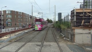 HTM tramlijn 11 Scheveningen Haven  Station Hollands Spoor  GTL8 3110 [upl. by Retloc]