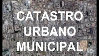 CATASTRO MUNICIPAL plano catastral en AUTOCAD y como trasladar esa información al SIAMsoft [upl. by Gaves]