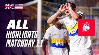 ALL HIGHLIGHTS MATCHDAY 11 👀⚽ Jupiler Pro League 2324 [upl. by Menell460]