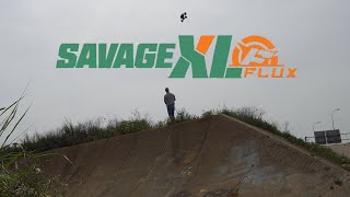 HPI Savage Flux XL Jumps and Hooning [upl. by Tiga]