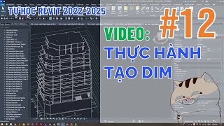 Các lệnh DIM trong Revit [upl. by Annoid]