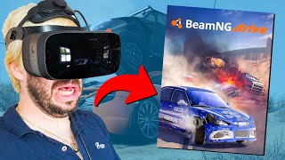 Can My Brain Survive BeamNG In VR [upl. by Nagyam]