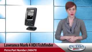 Lowrance Mark 4 HDI Fishfinder [upl. by Ahsin]