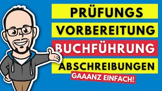 Prüfungsvorbereitung Buchführung  Abschreibungen Anschaffungskosten usw IHKPrüfung Sommer 2023 [upl. by Ecneralc]