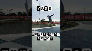 Rock Slides Vans HB skateboarding vertskateboarding poolskating vansoffthewall huntingtonbeach [upl. by Zantos964]