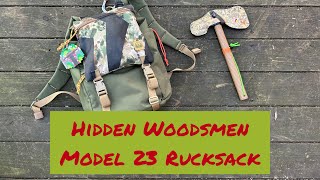 The Hidden Woodsmen Model 23 Rucksack REVIEW 2024 [upl. by Ellen]