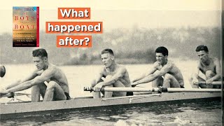 Who Were the REAL Boys in the Boat and what happened after the Olympics [upl. by Larina]