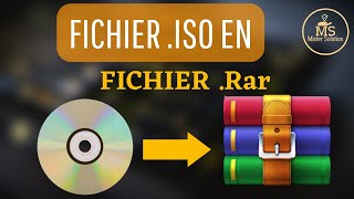 Convertir un fichier ISO en fichier RarTutoriel Windows 10 [upl. by Allerus8]